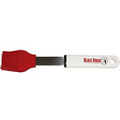 Silicone Brush White Handle